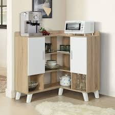 Corner Coffee Bar Cabinet